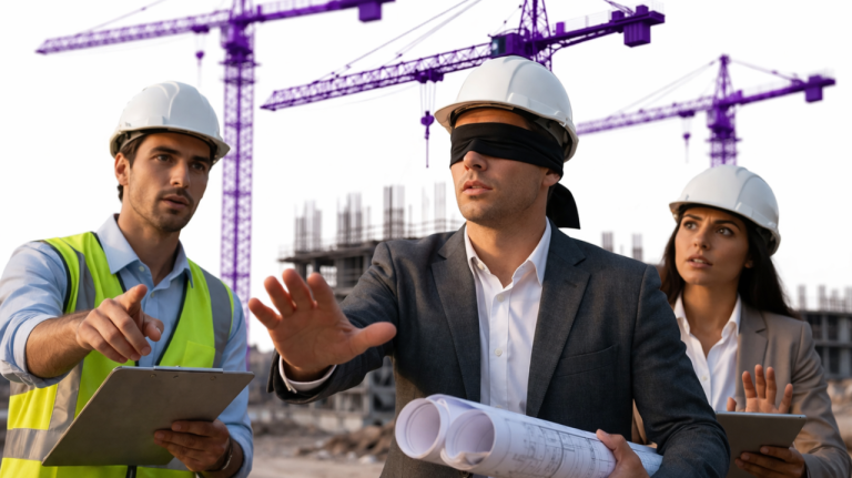 Decisiones a ciegas: el mayor coste oculto de una constructora